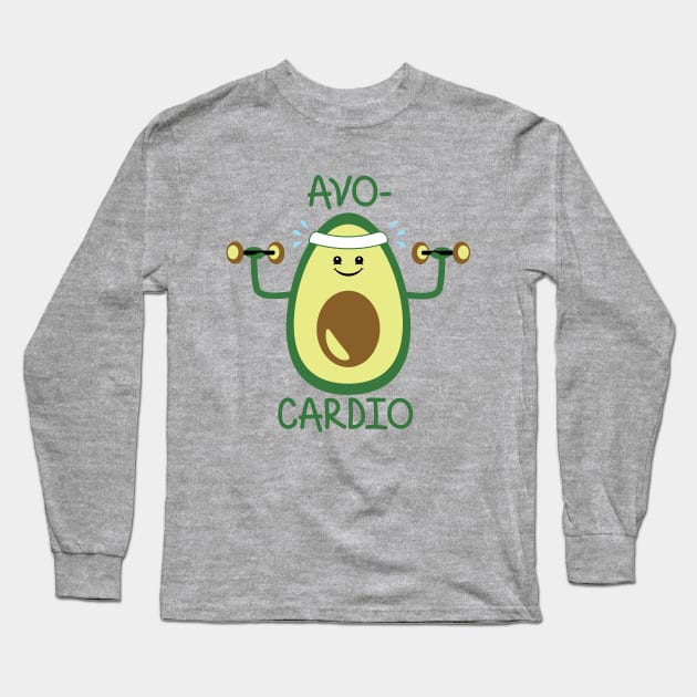 Avo-Cardio Long Sleeve T-Shirt by defytees